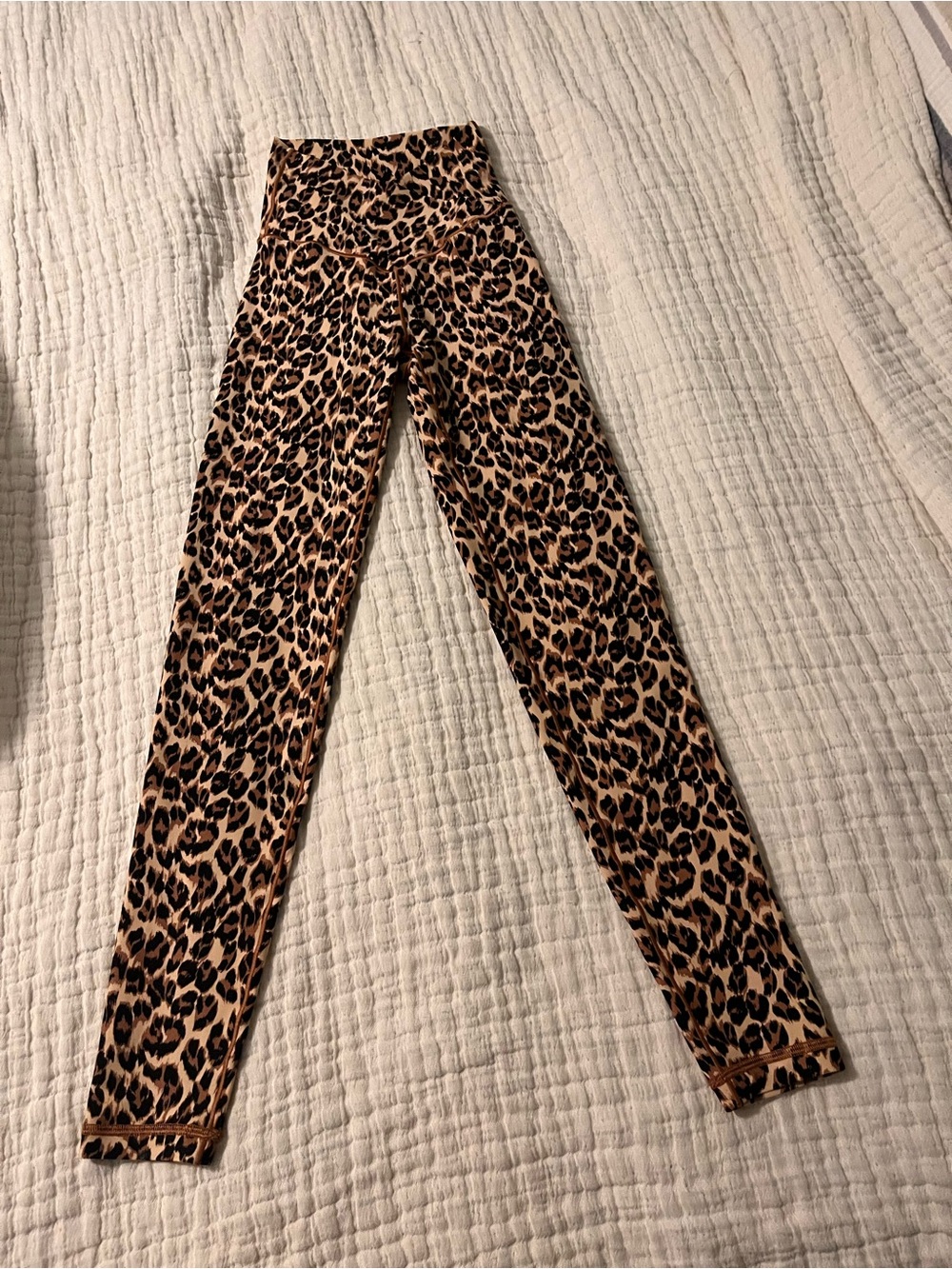 aerie Leopard Print Leggings in Tan brown and Black XS